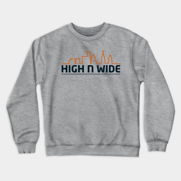 High N Wide - Flyers Crewneck Sweatshirt by High N Wide